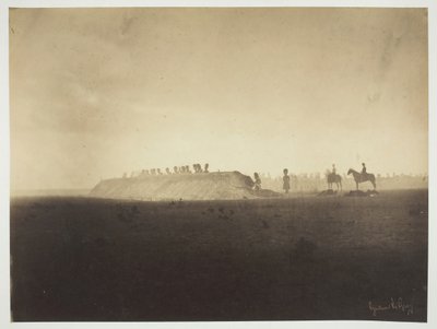 Camp de Châlons : manœuvres du 3 octobre, 1857 - Gustave Le Gray