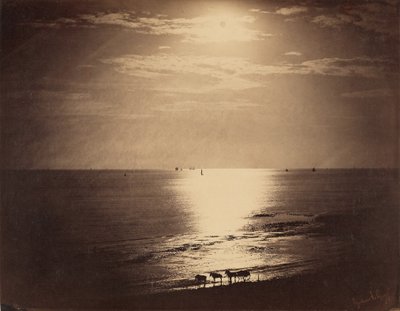 Le Soleil au Zénith - Océan / [The Sun at Zenith, Normandy] - Gustave Le Gray