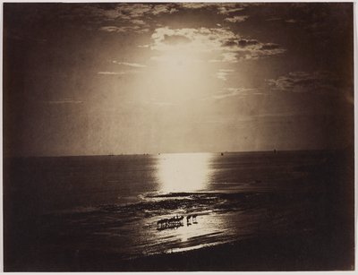Le soleil couronné, Normandie - Gustave Le Gray