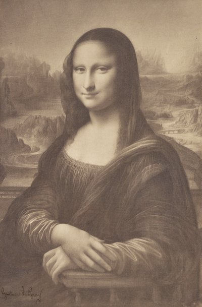 [Dessin de Millet de la Joconde] - Gustave Le Gray
