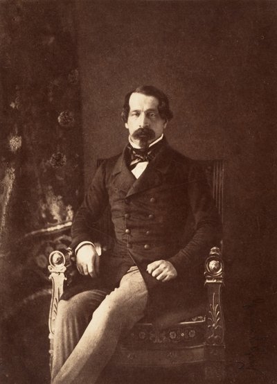 Portrait de Louis-Napoléon Bonaparte en Prince-Président, 1852 - Gustave Le Gray