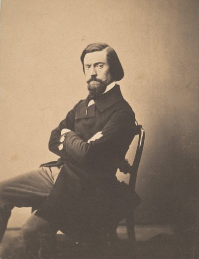 Portrait de Pitre-Chevalier, vers 1853 - Gustave Le Gray