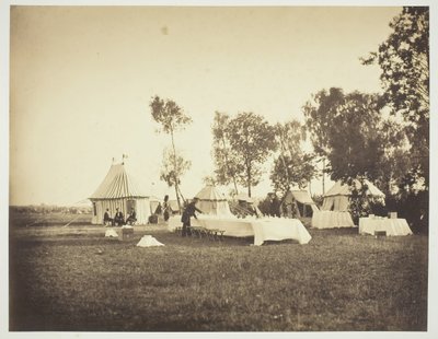 Préparation de la table de l