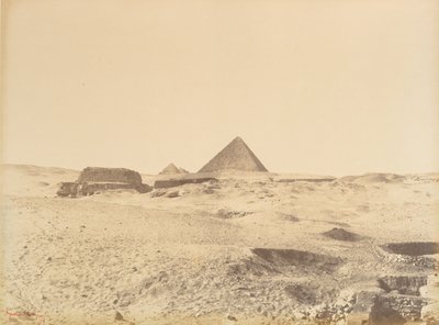 Pyramides de Gizeh - Gustave Le Gray
