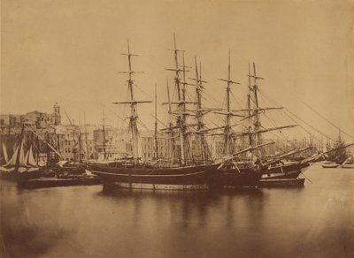 Navires dans le port de Sète - Gustave Le Gray