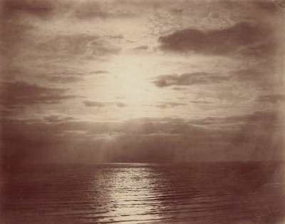 Effet solaire dans les nuages-océan, 1856-1857 - Gustave Le Gray