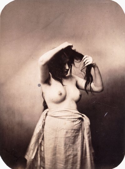 Femme nue debout, vers 1855 - Gustave Le Gray