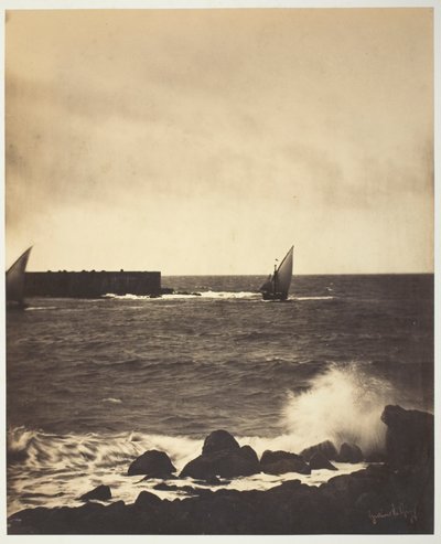 La Vague déferlante - Gustave Le Gray