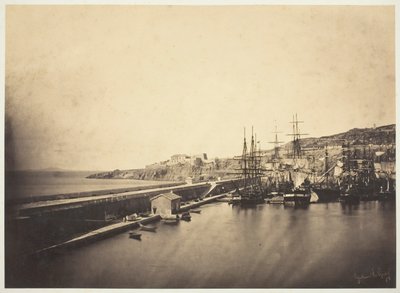 La Jetée à Sète - Gustave Le Gray
