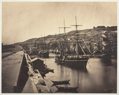 Le port et la ville de Sète-Méditerranée - Gustave Le Gray