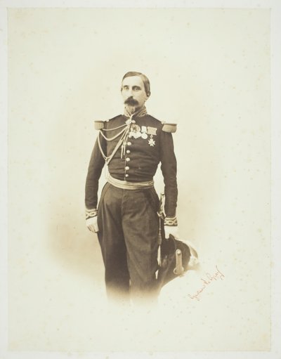 Sans titre [officier français], 1857 - Gustave Le Gray