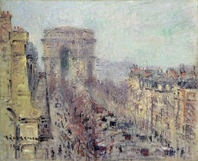 Avenue de Friedland, Paris - Gustave Loiseau