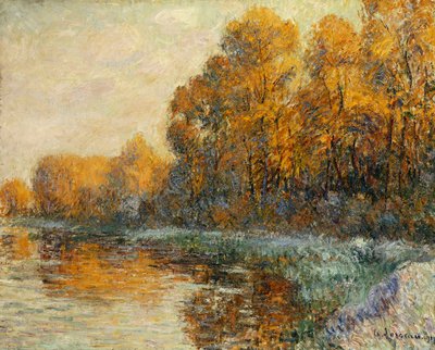 Bords de Rivière en Automne - Gustave Loiseau