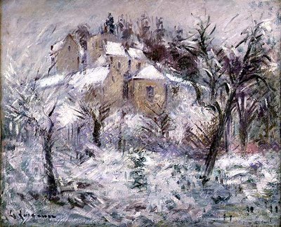 Maisons à Pontoise - Gustave Loiseau