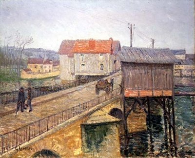 Le Pont à Moret - Gustave Loiseau