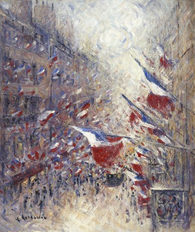 Le Quatorze Juillet à Paris - Gustave Loiseau