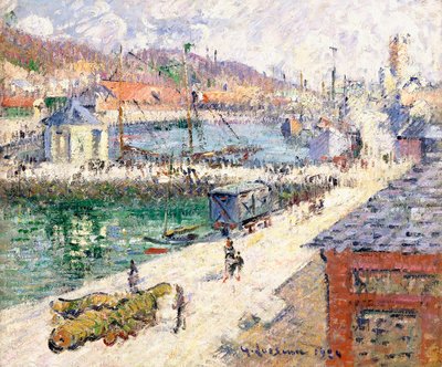 Le port de Fécamp, 1924 - Gustave Loiseau