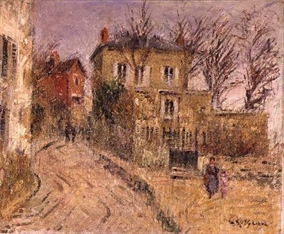 La Route du Village - Gustave Loiseau