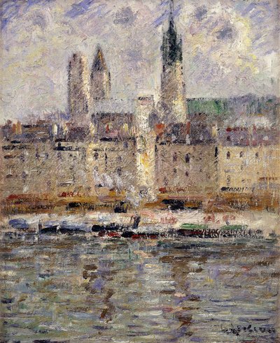 Vue de Rouen - Gustave Loiseau