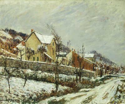 Village dans la neige, 1911 - Gustave Loiseau