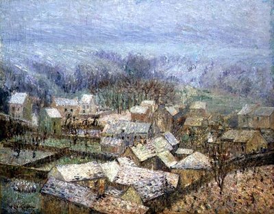 Hiver à Pontoise - Gustave Loiseau