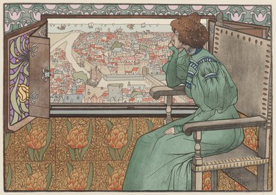 Solveig, vers 1897 - Gustave Max Stevens