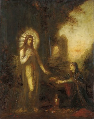 Christ et Marie-Madeleine - Gustave Moreau