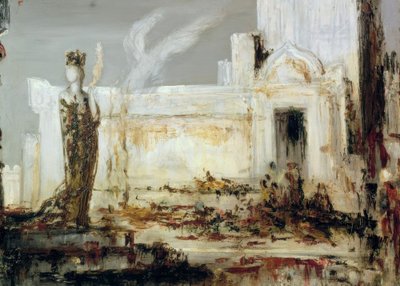 Hélène à la Porte Scee - Gustave Moreau