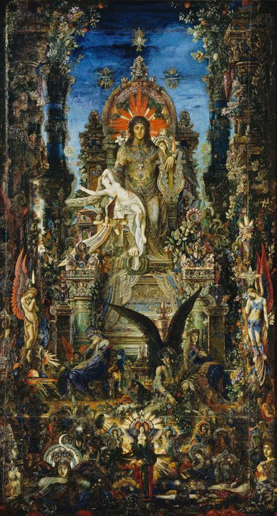 Jupiter et Sémélé - Gustave Moreau