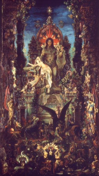 Jupiter et Sémélé - Gustave Moreau