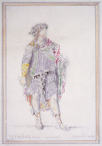 Pythéas, conspirateur et parasite ivre, personnage de l