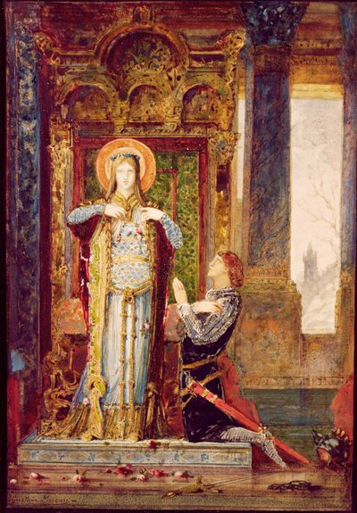 Sainte Élisabeth de Hongrie, ou Le Miracle des Roses, 1879 - Gustave Moreau