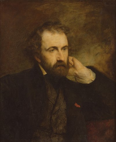 Portrait de Paul Chenavard (1807-95) - Gustave Ricard