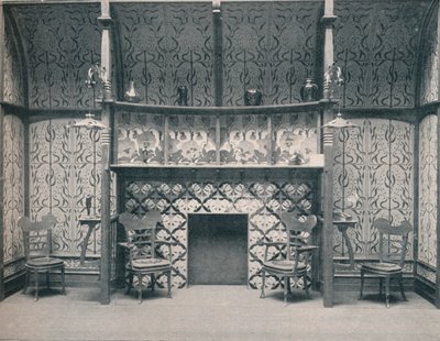 Ingle-Nook conçu par G. Serruier - Gustave Serrurier Bovy