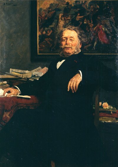 Portrait du compositeur Karel Charles Miry - Gustave Vanaise