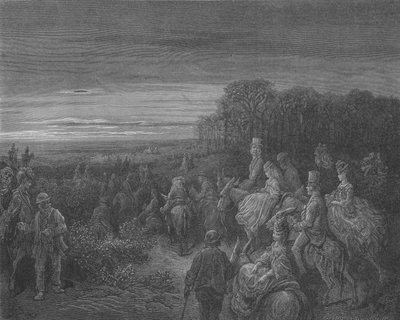 Environs de Londres, la bruyère de Hampstead - Gustave after Dore