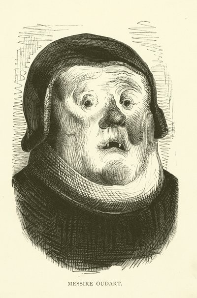 Illustration pour les œuvres de Rabelais - Gustave after Dore