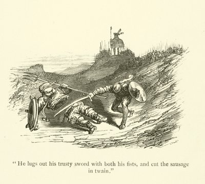 Illustration pour les œuvres de Rabelais - Gustave after Dore