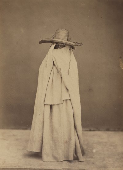 Femme algérienne, fin des années 1850 - Gustave de Beaucorps