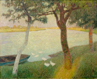 Canards à la rivière Leie - Gustave de Smet