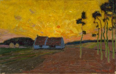 Paysage à Sint-Martens-Latem - Gustave de Smet