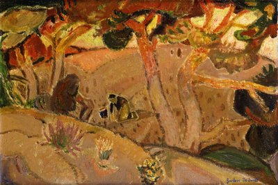 Paysage ensoleillé - Gustave de Smet