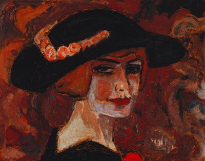Jeune Fille au Chapeau - Gustave de Smet