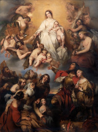 Notre-Dame du Mont Carmel - Gustave or Gustaaf Wappers