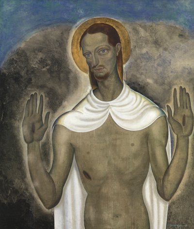Le Christ montrant ses plaies - Gustave Van de Woestyne