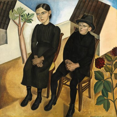 Gaston et sa sœur - Gustave Van de Woestyne