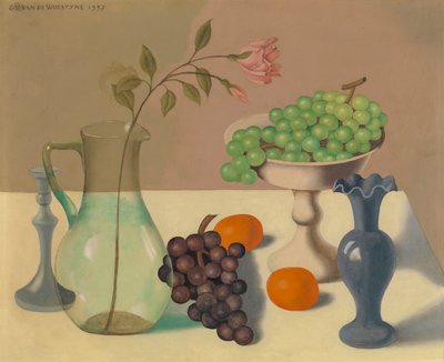 Nature morte avec des raisins - Gustave Van de Woestyne