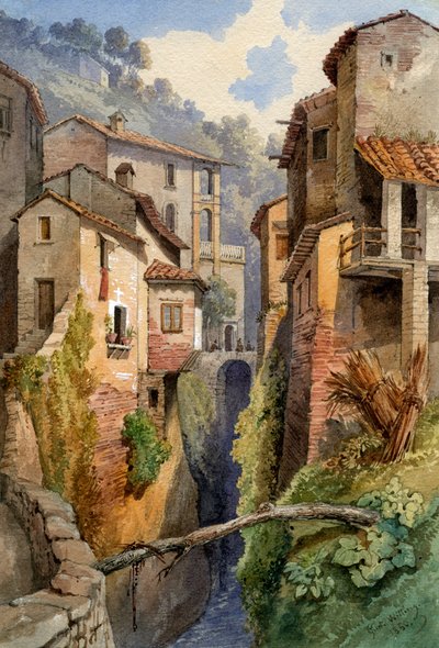 Lucca, Toscane, Italie, 1850 - Gustavo Witting