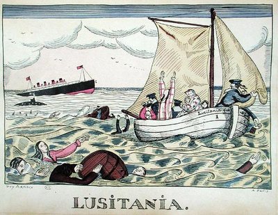 Le naufrage du Lusitania, 7 mai 1915 - Guy Arnoux