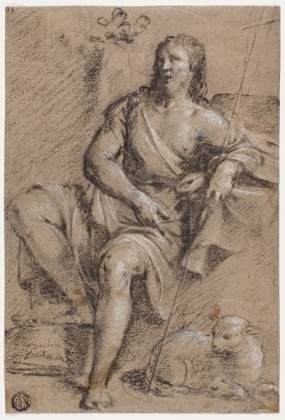 Saint Jean-Baptiste ou Christ le Bon Pasteur - Guy Francois
